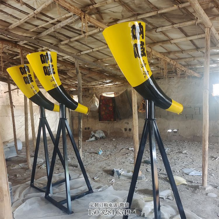 楚雄园林喇叭雕塑 大型景观雕塑 中式雕塑 楚雄园林喇叭雕塑 大型景观雕塑 中式雕塑